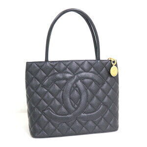 CHANEL Reissue Tote Handbag Caviar Leather Black